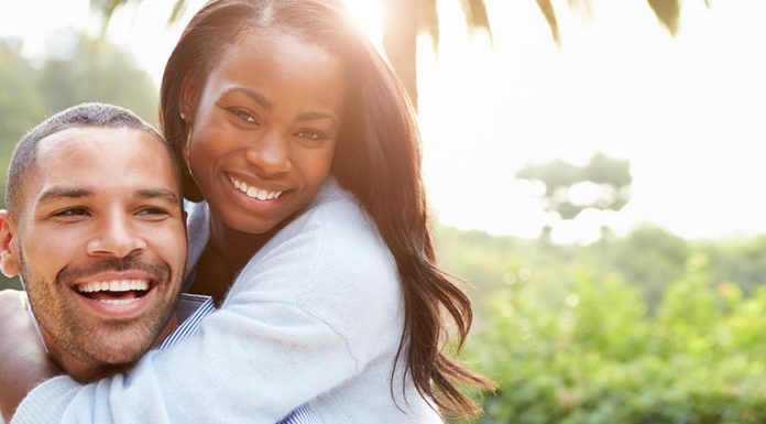 Happily married couple