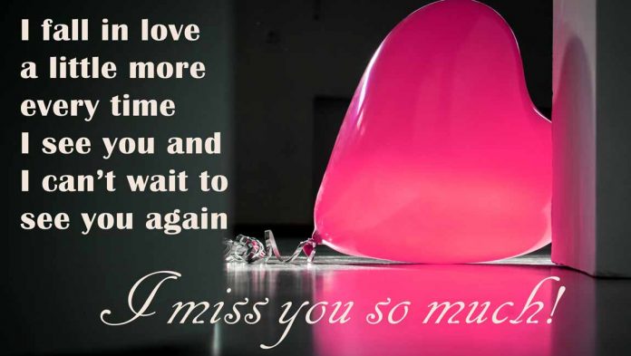 Romantic I Miss You Quotes and Messages - I Miss You So Much!