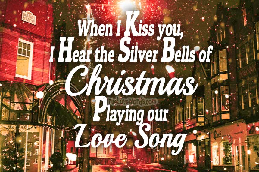 Christmas love song 