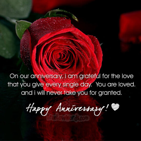 Happy anniversary wishes for wife