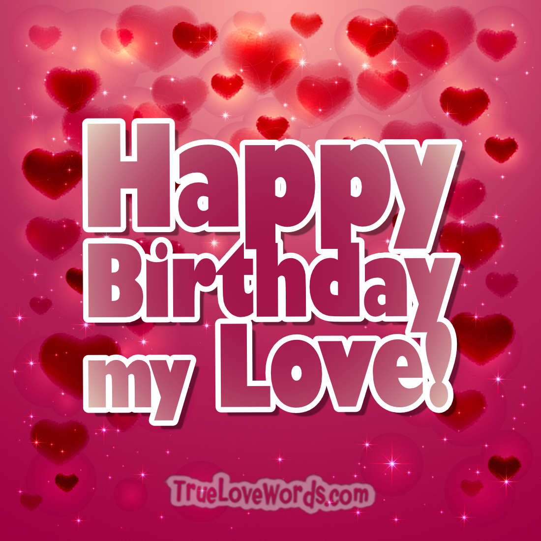 Sweet Birthday Wishes For Girlfriend » True Love Words