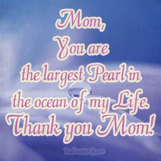 Thank you Mom - Happy Mother's Day Wishes