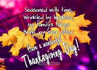 Have a wonderful Thanks giving day wishes