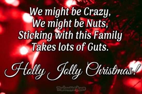 Holly Jolly Christmas Wishes for Family