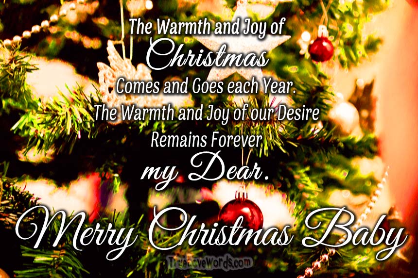 Merry Christmas Baby - Christmas Poems