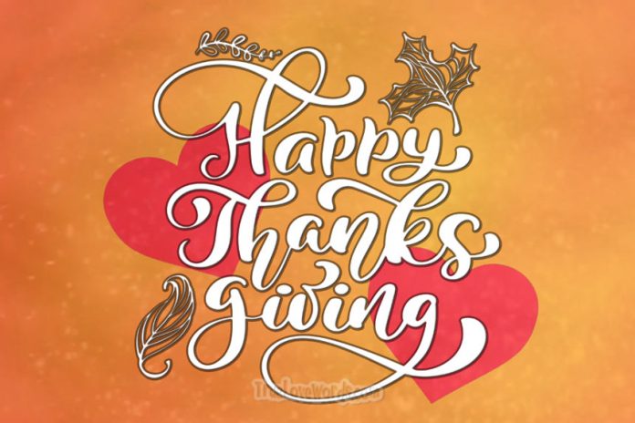 Happy Thanksgiving love wishes