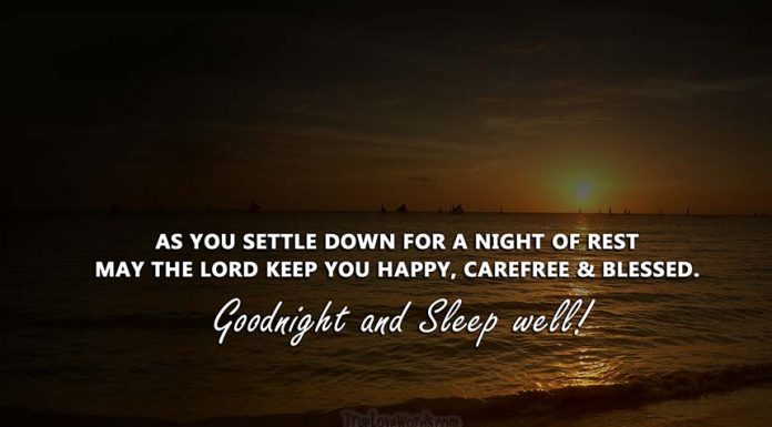 Good Night Prayers For Loved Ones