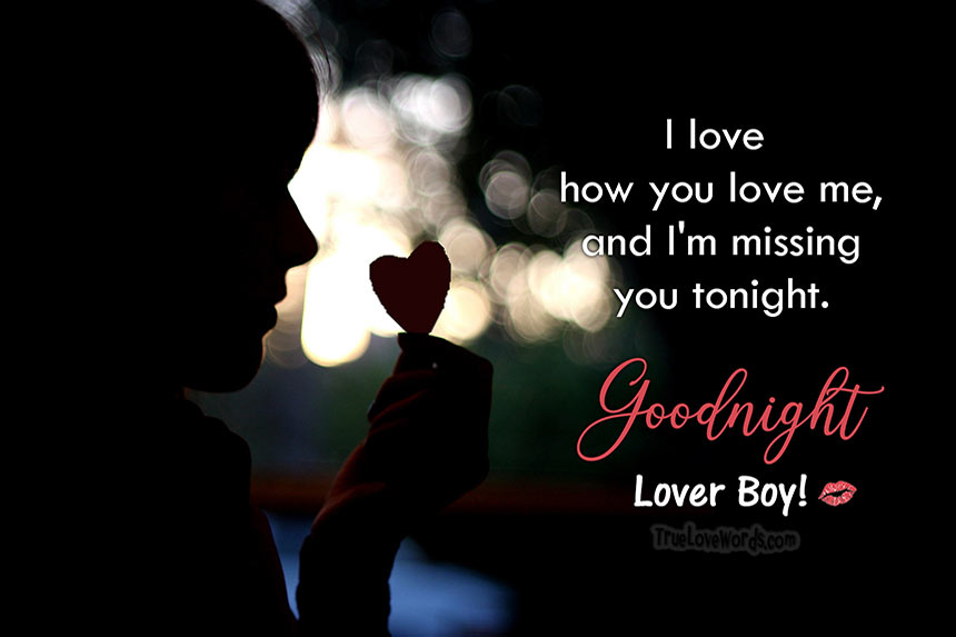 45 Good Night Messages For Boyfriend True Love Words Wishing Quotes