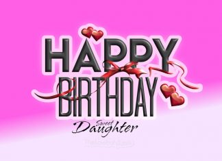 Happy birthday wishes for daughter