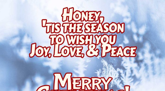 Merry Christmas wishes for Husband - Merry Christmas honey