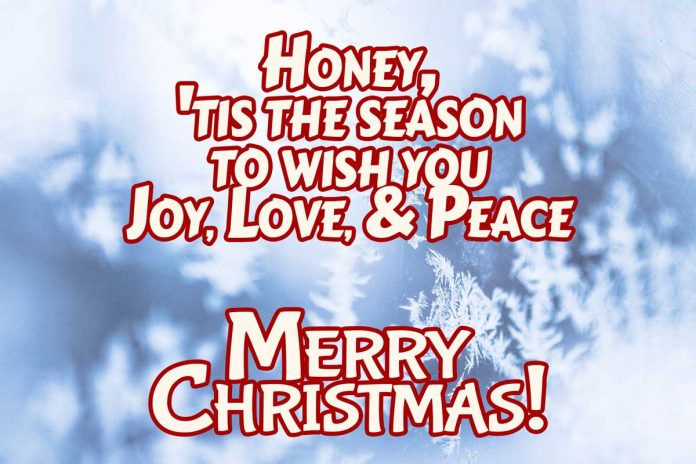 Merry Christmas wishes for Husband - Merry Christmas honey