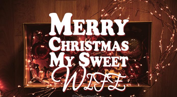 Merry Christmas my sweet wife - Christmas wishes for wife