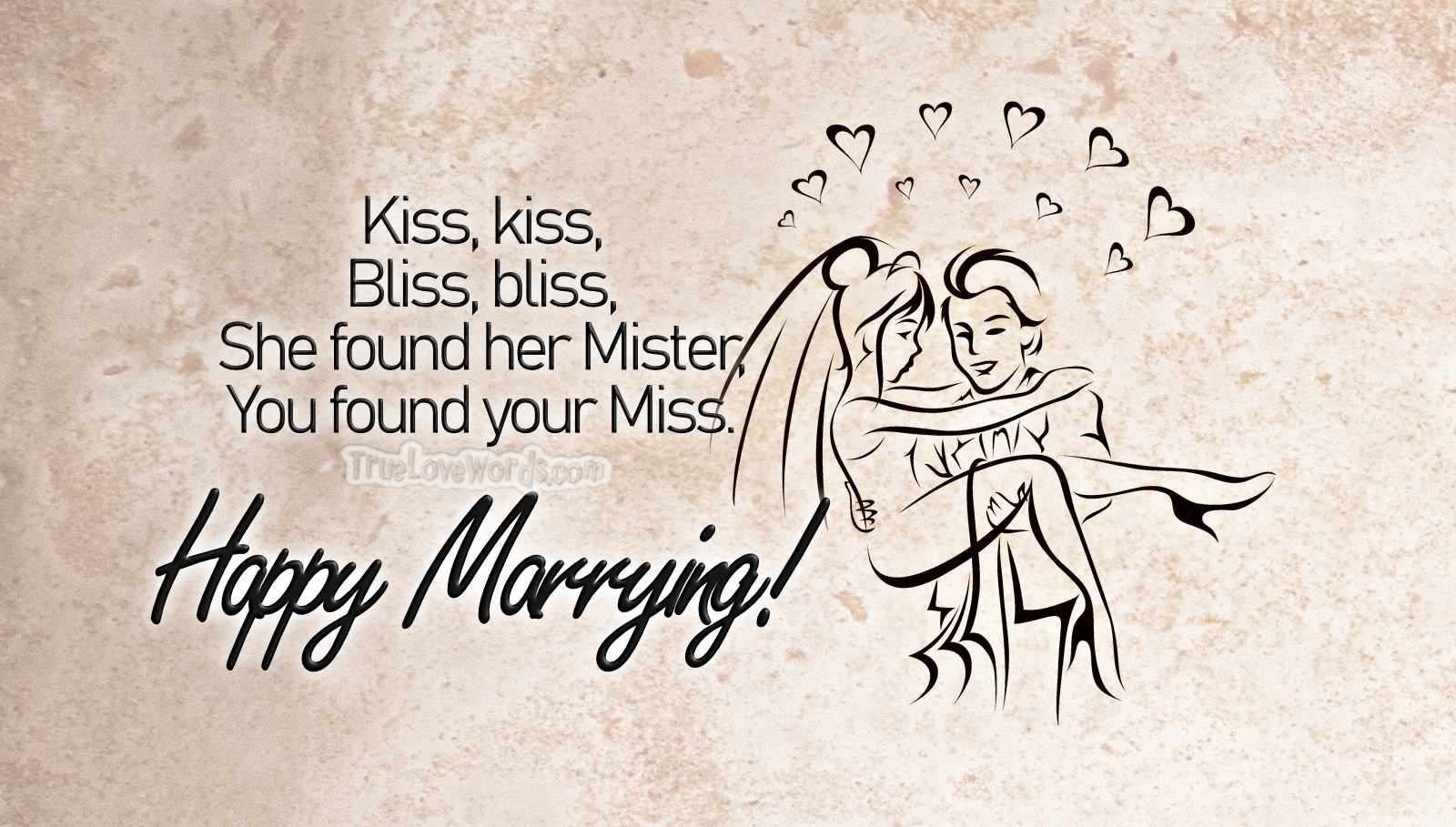 Funny Wedding Wishes For Your Loved Ones » True Love Words