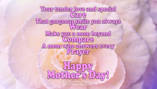 Mothers Day messages